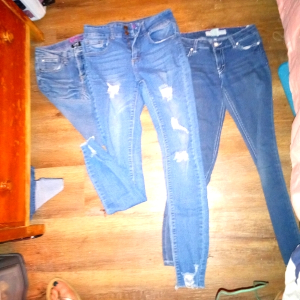 3 pairs jeans